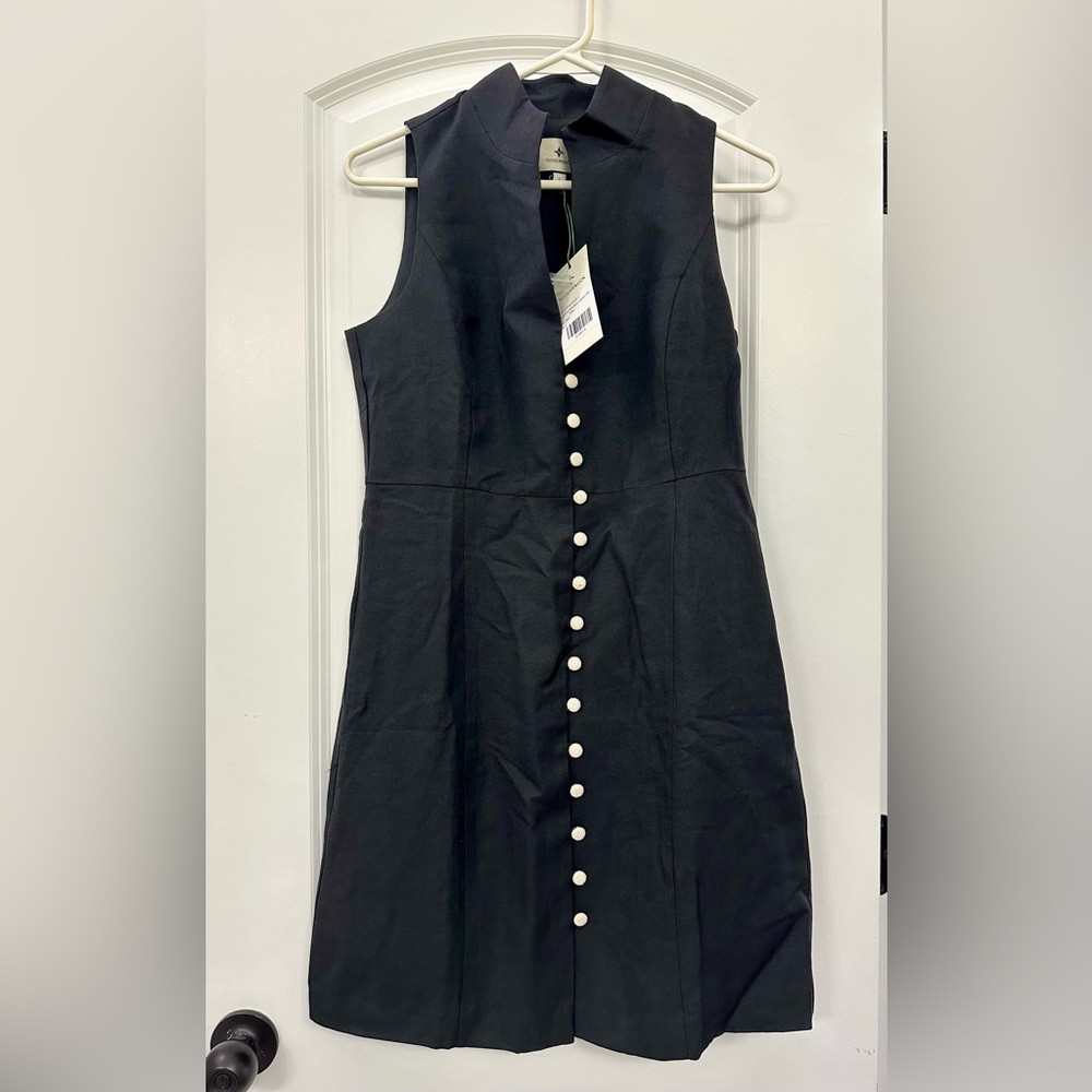 NWT Tuckernuck Leighton Mini dress - black - Size Small